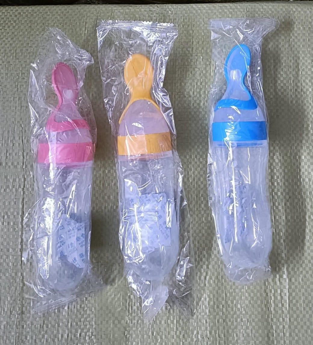 Premium Baby Food Squeeze Feeder Spoon